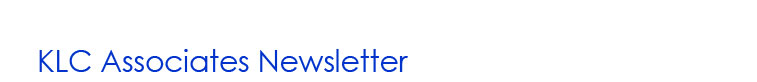 KLC Associates Newsletter